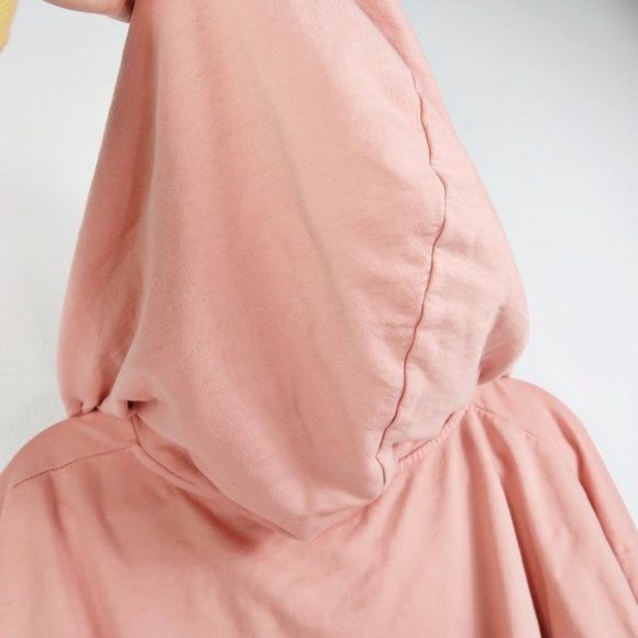 Young Broke & Fabulous Pink Ombre Piper Drawstring Pocket Hoodie - Size Small S - Picture 8 of 10